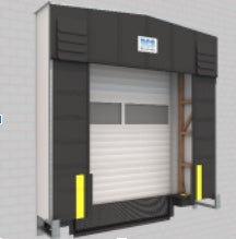 DCS400 Series Stationary Truck Shelter System 40 oz Vinyl